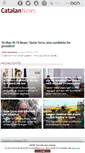 Mobile Screenshot of catalannews.com